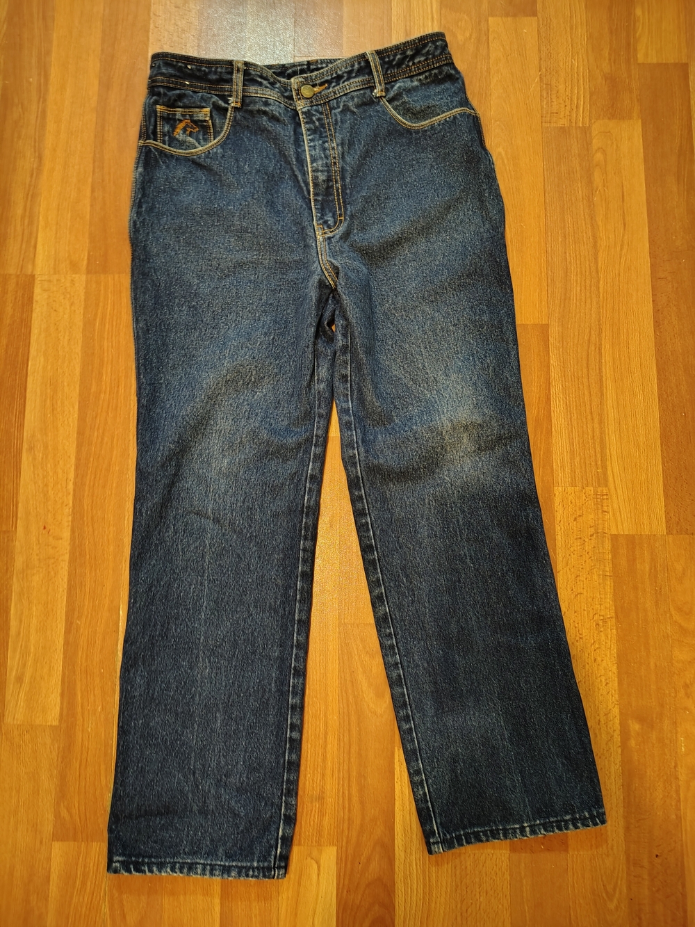 Vtg 80s Jordache High Rise Jeans 31x28 Women's Mom Straight Leg Unisex Tag 33L